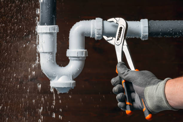 Professional Drain Cleaning technician working in Olivet, MI